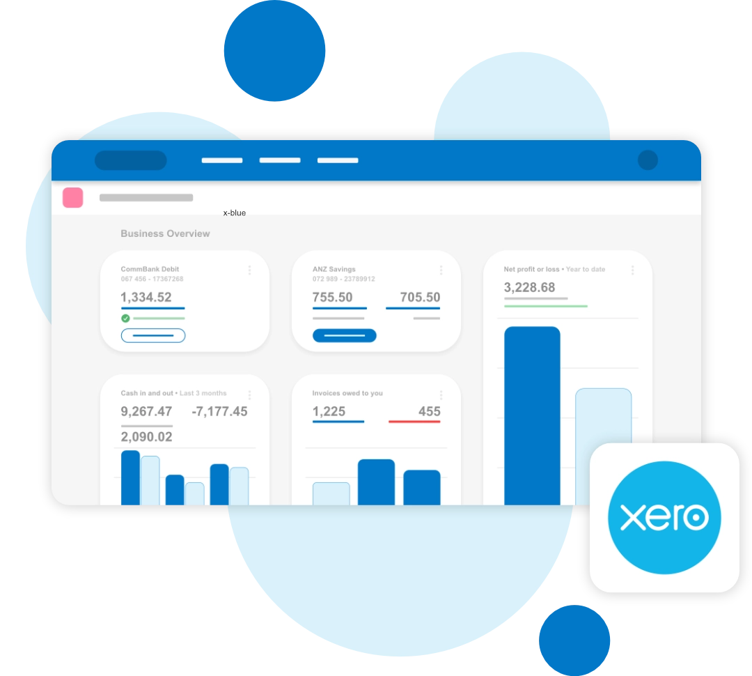 Xero dashboard